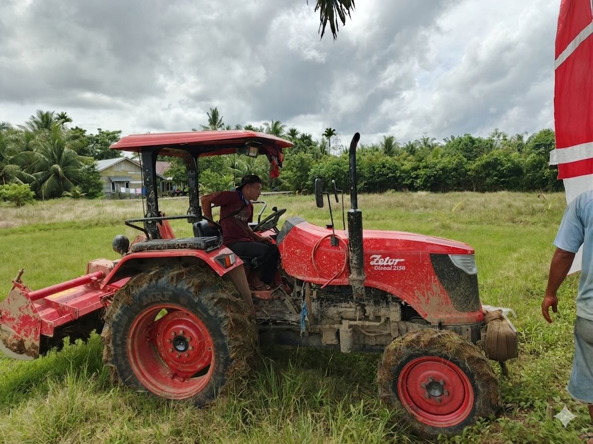 Lapas Meulaboh Buka Lahan Sawah: Mandiri di Balik Jeruji, Berkontribusi bagi Pangan Daerah