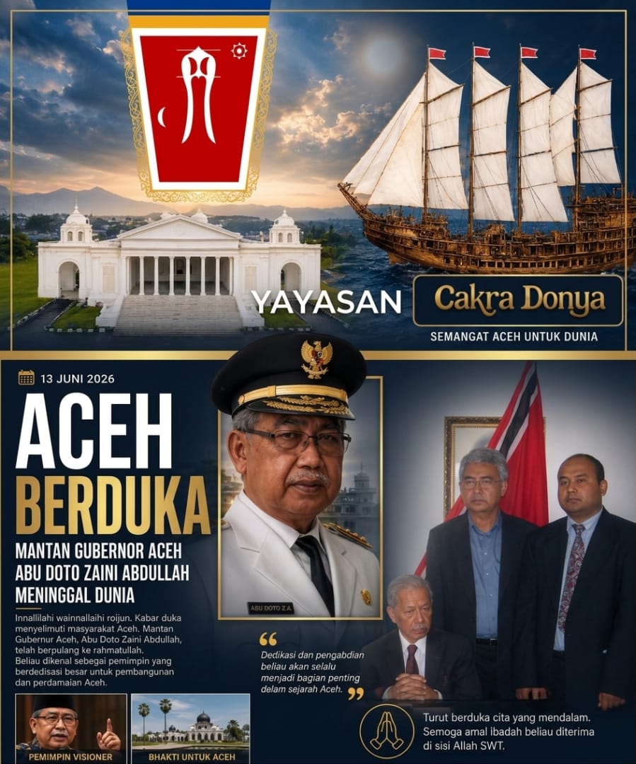 Pewaris Marwah Diplomasi Aceh di Mata Dunia: Mengenang Dr. drg. H. Zaini Abdullah